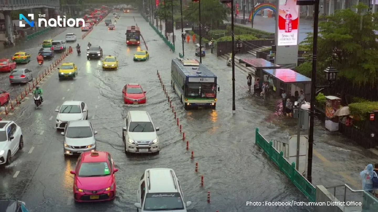 Heavy rain affects Bangkok as Pathumwan sees heaviest rainfall Heavy rain affects Bangkok as Pathumwan sees heaviest rainfall