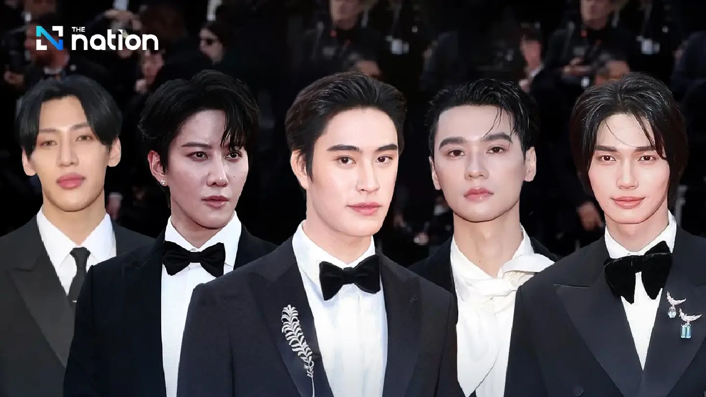 Thai male stars command red-carpet attention at Cannes 2026
