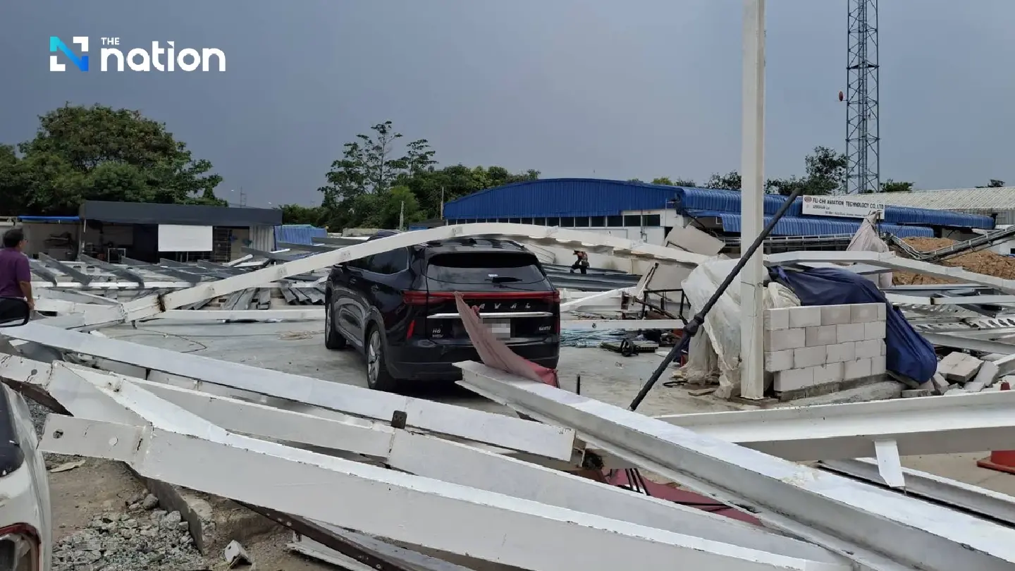 Two workers critically injured as Laem Chabang structure collapses