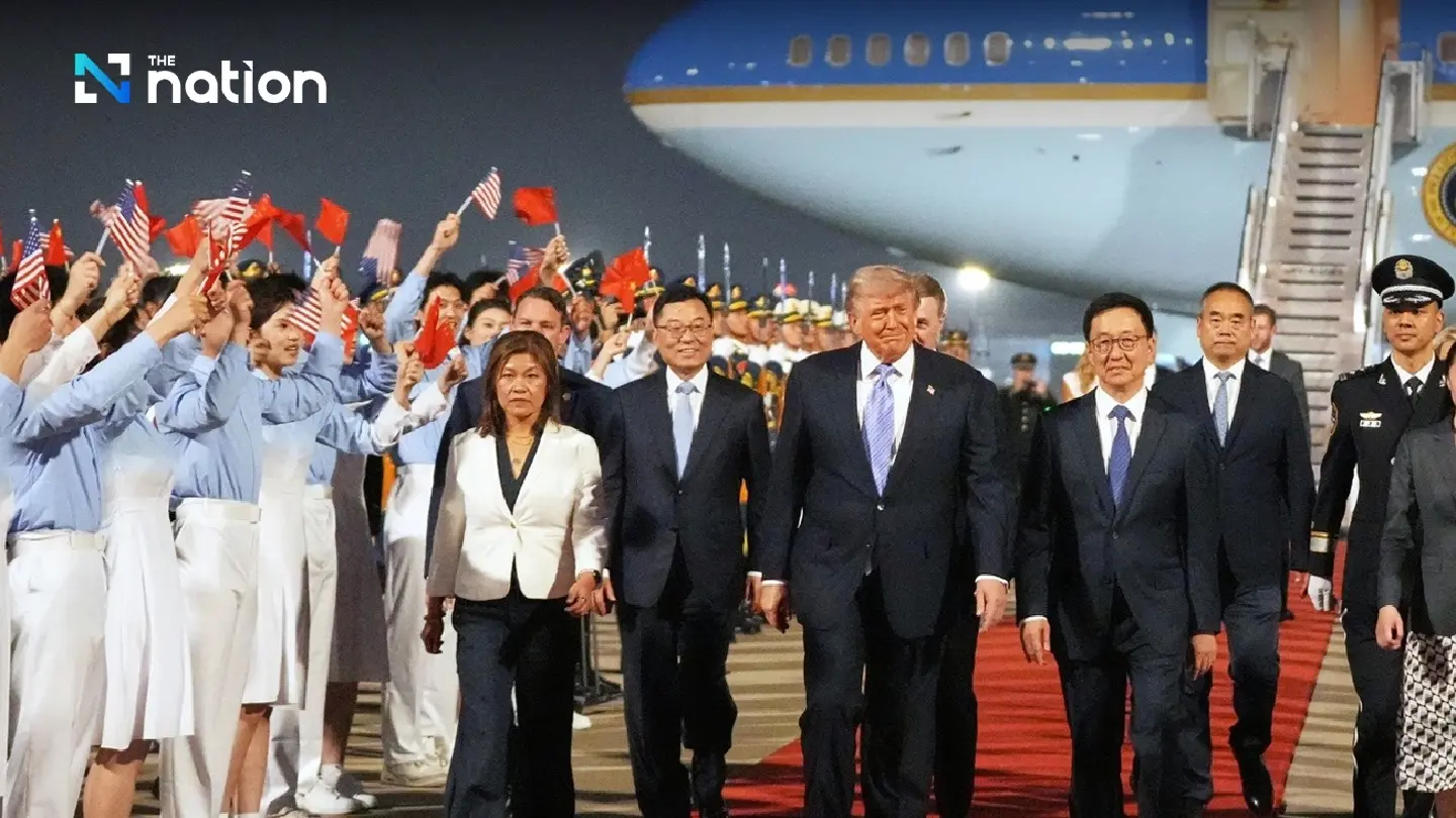 Trump opens Beijing summit with broad trade and security push