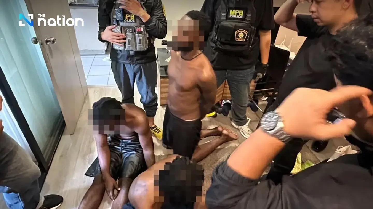 Police raid luxury condo, arrest six Nigerians over romance scams Police raid luxury condo, arrest six Nigerians over romance scams