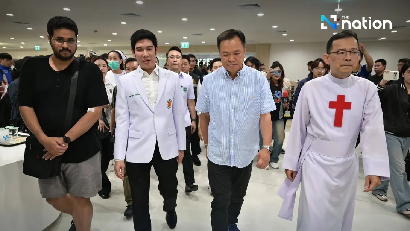 PM Anutin orders relief and inquiry after Bangkok train-bus crash