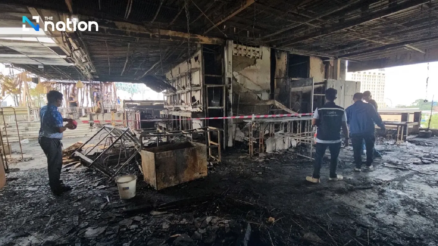 Pattaya City temporarily suspends use of fire-hit hotel building Pattaya City temporarily suspends use of fire-hit hotel building
