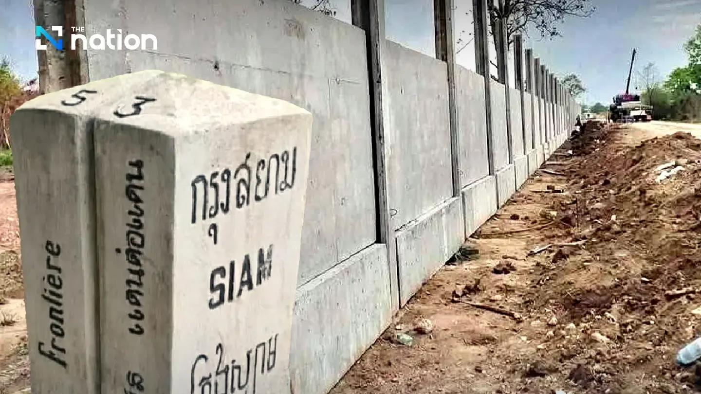 Thai military presses ahead with Chanthaburi border fence, insists work is within Thai territory