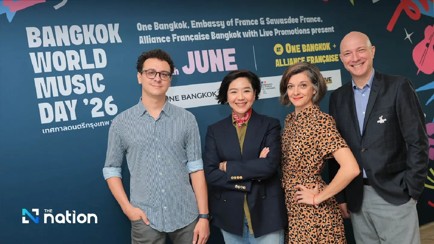 Bangkok World Music Day’ 26: 30+ artists • 5 stages • 12 hours of free music in the heart of Bangkok