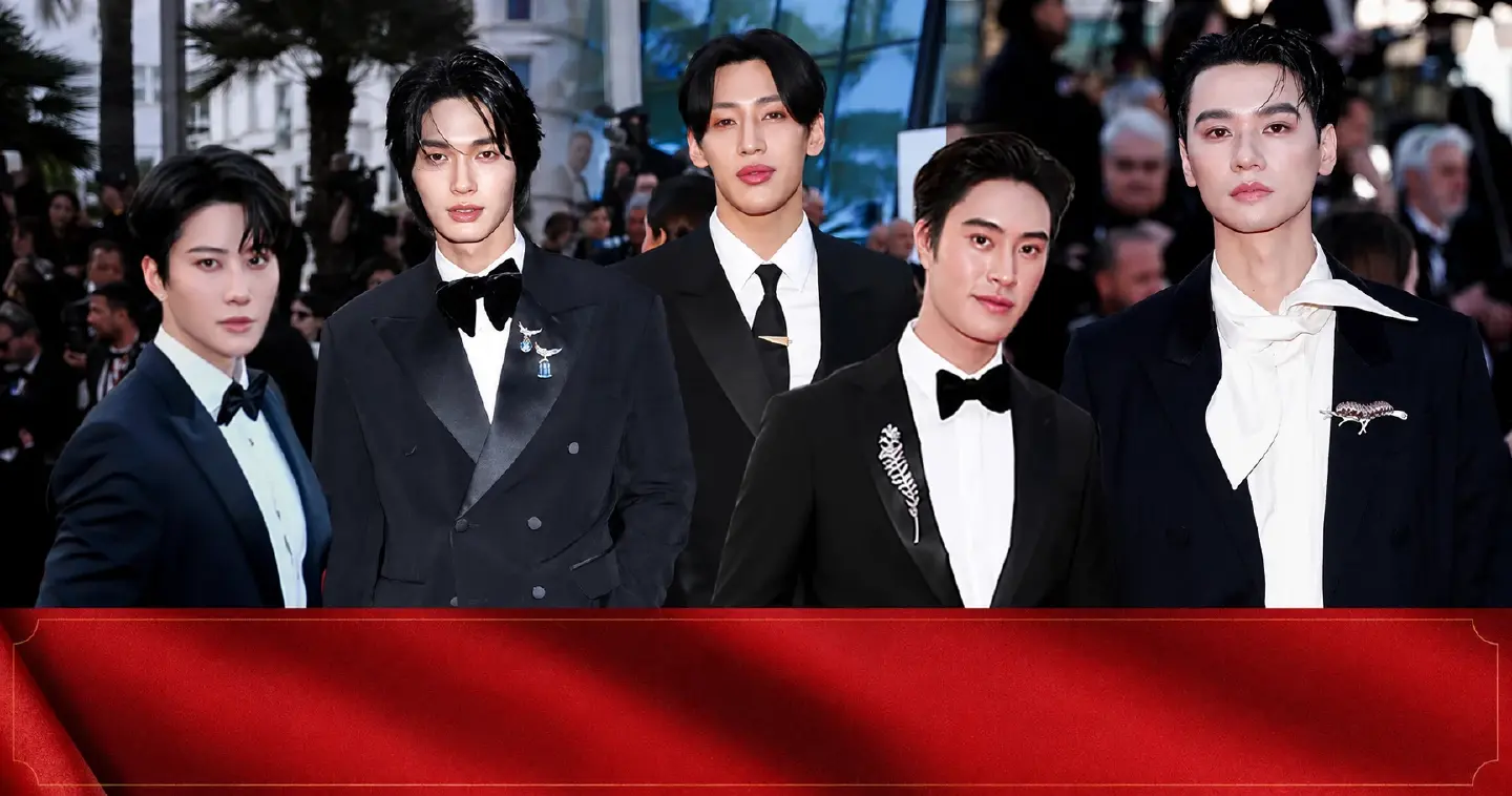 Thai male stars command red-carpet attention at Cannes 2026