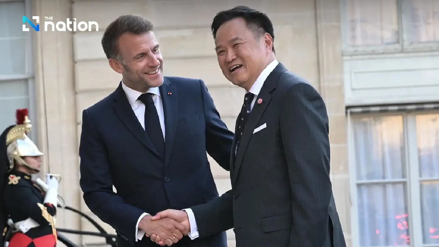 Anutin meets Macron to advance Thai-French strategic partnership Anutin meets Macron to advance Thai-French strategic partnership