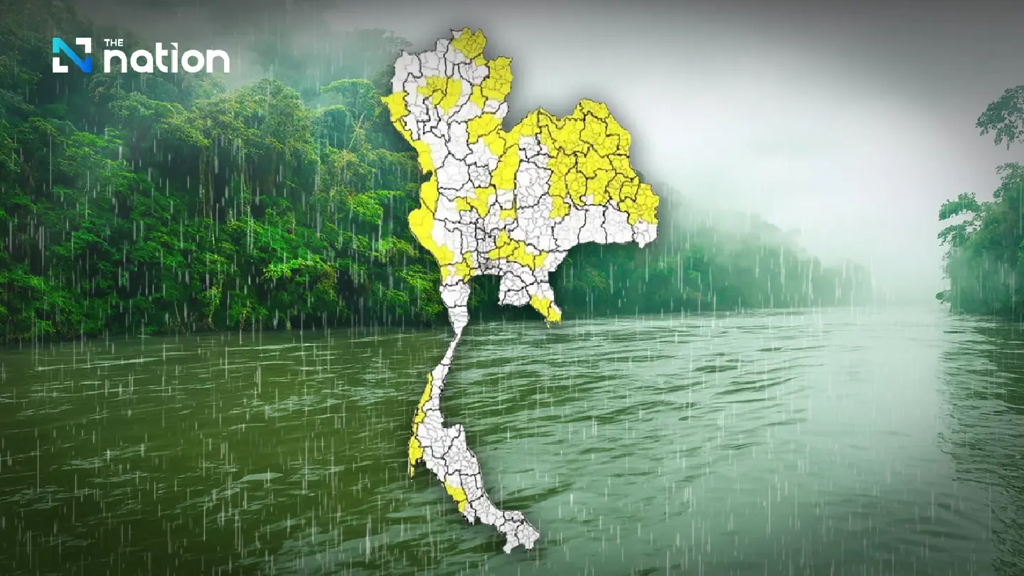 Monsoon trough brings heavier rain to Bangkok and upper Thailand Monsoon trough brings heavier rain to Bangkok and upper Thailand