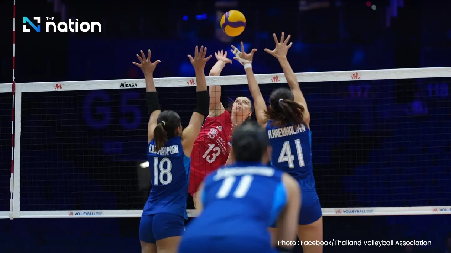 Thailand fall to Serbia in straight sets in VNL 2026 opener
