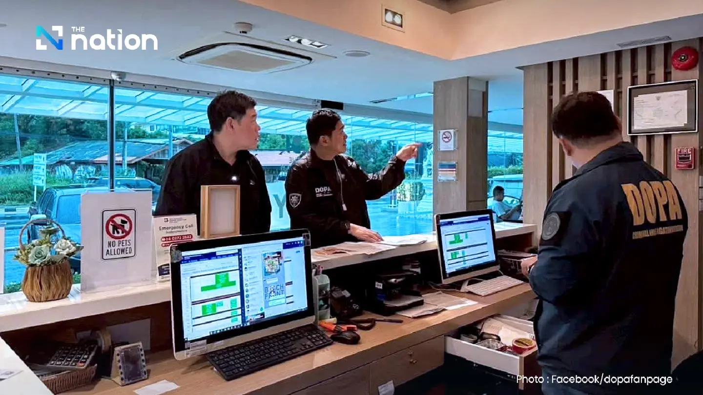 DOPA raids three Phuket hotels over alleged illegal operations