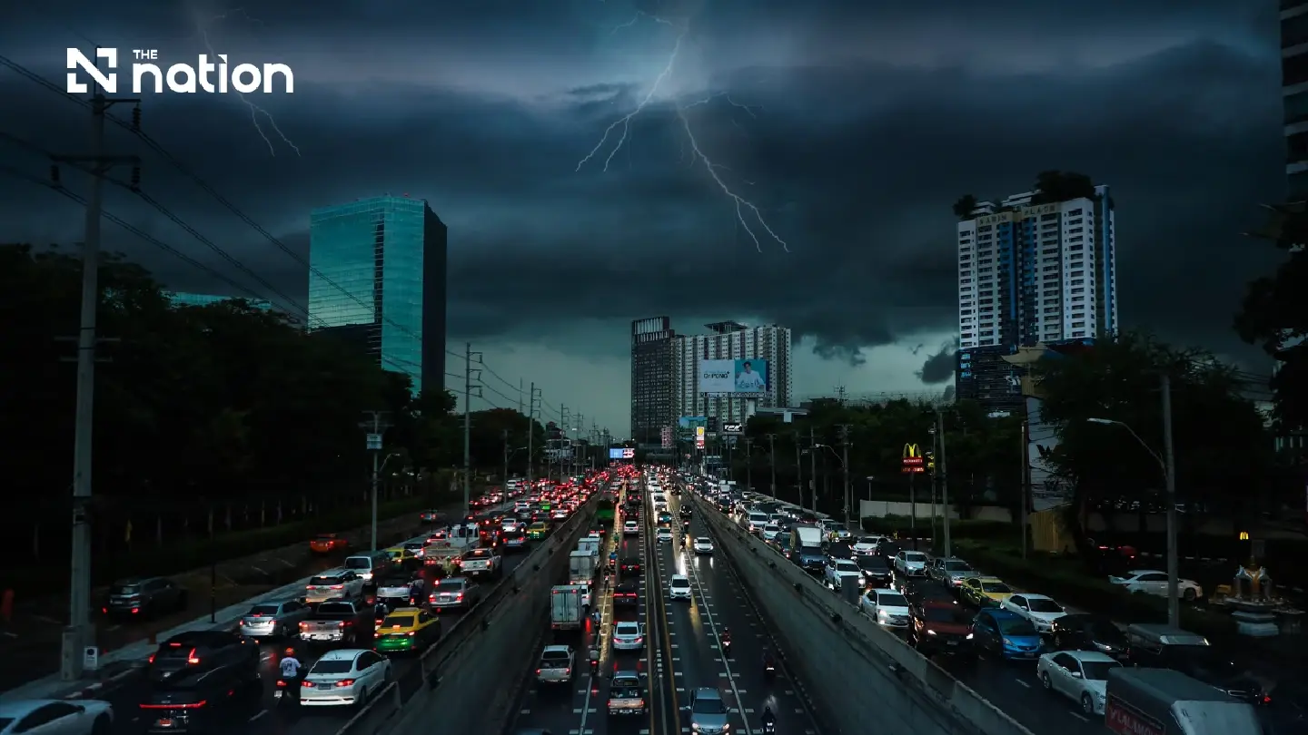 TMD warns of heavy rain across Thailand and Bangkok evening storms TMD warns of heavy rain across Thailand and Bangkok evening storms