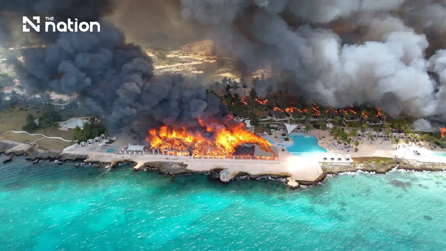 One killed as Dominican resort fire forces 1,700 out One killed as Dominican resort fire forces 1,700 out