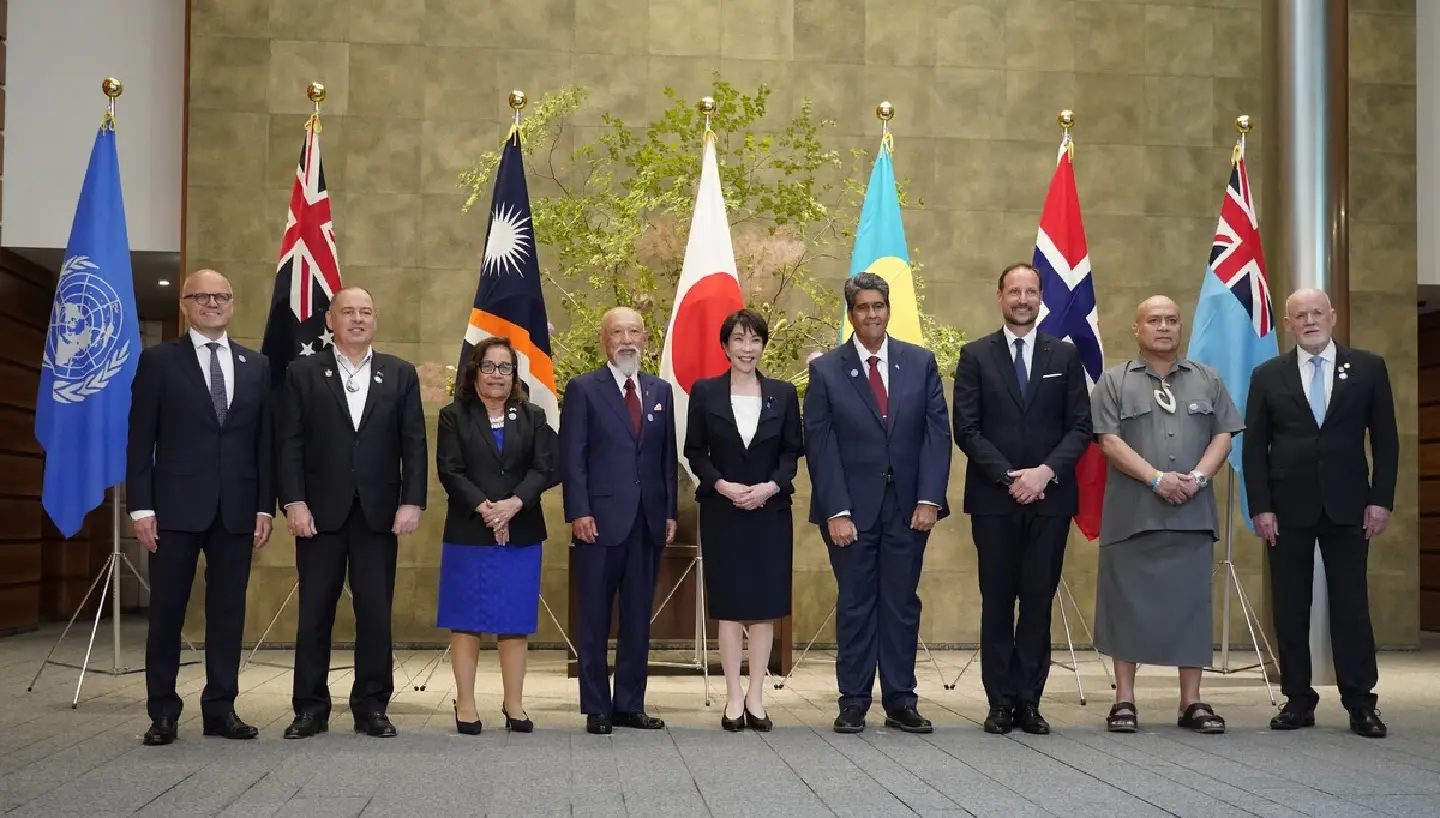 Japan calls on island states to strengthen maritime cooperation Japan calls on island states to strengthen maritime cooperation