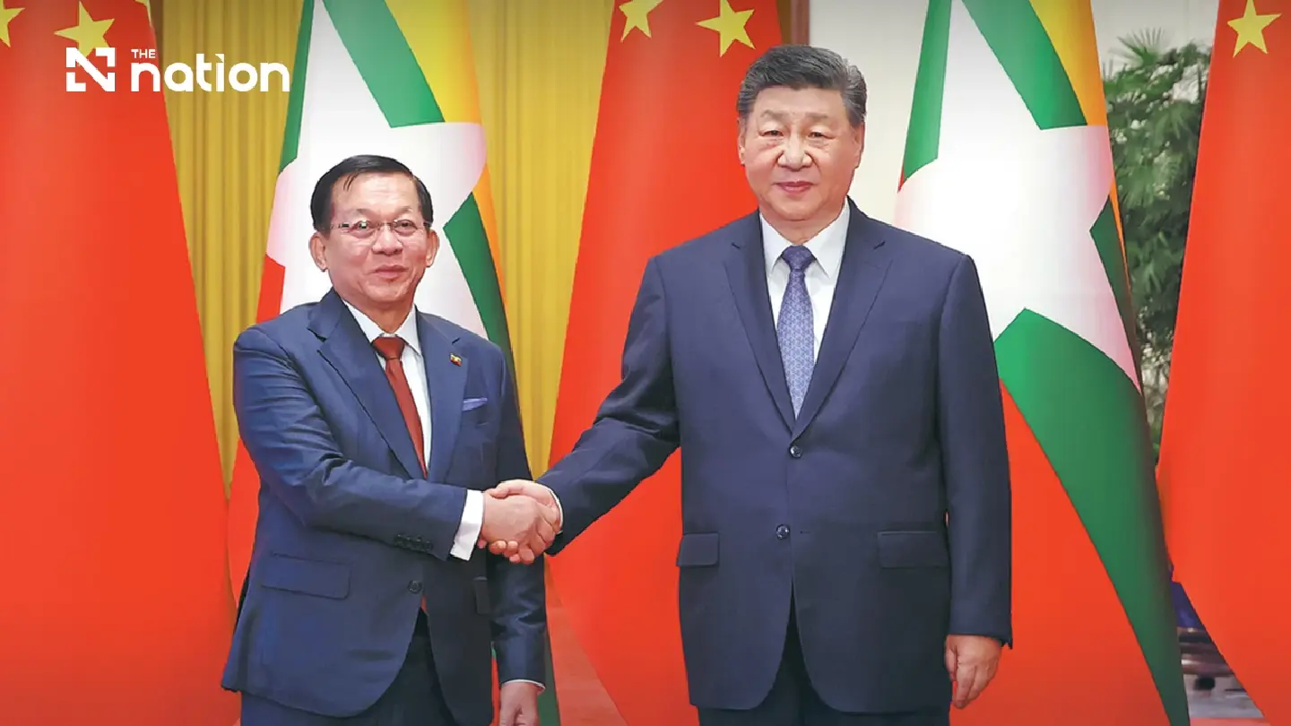 Xi and Min Aung Hlaing discuss deeper bilateral cooperation