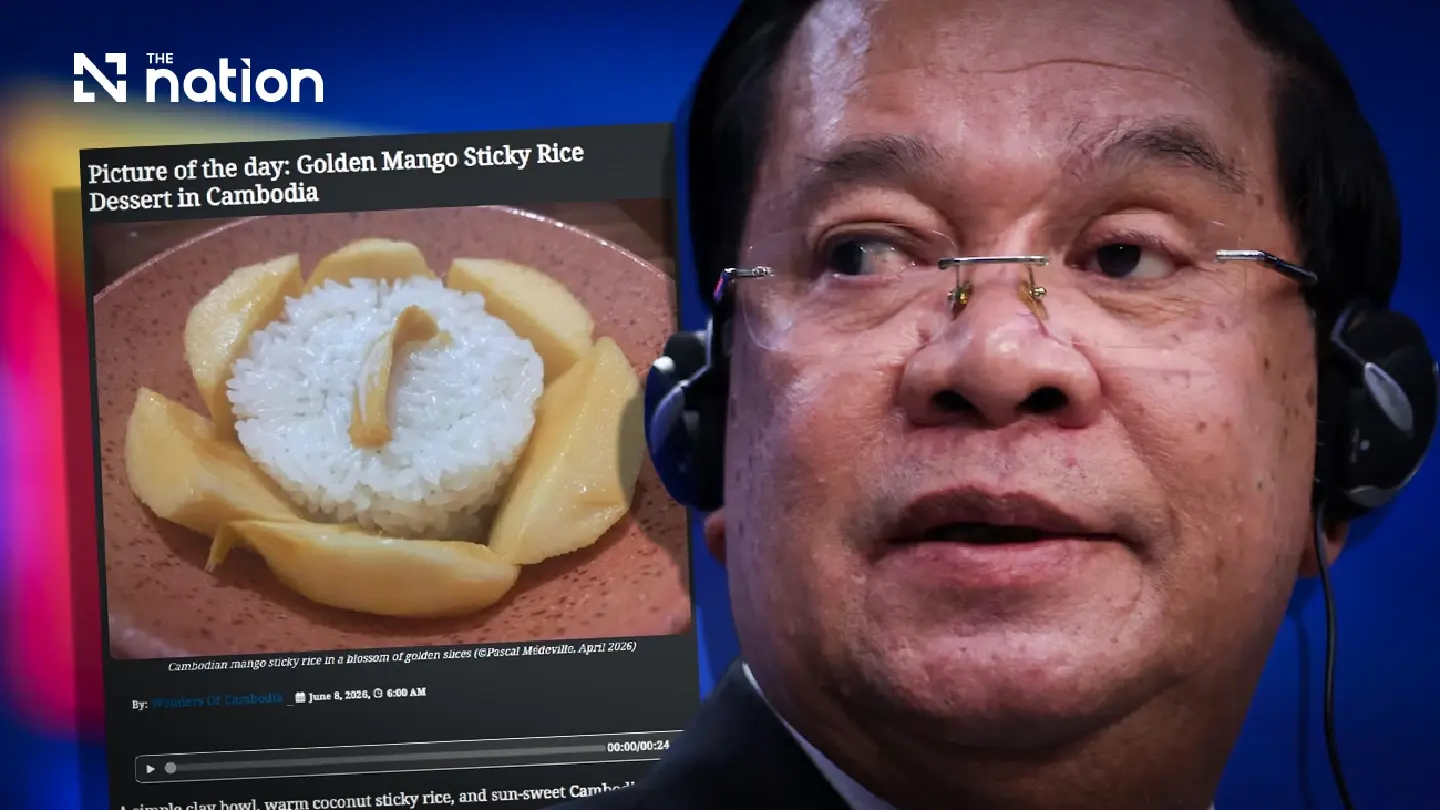 Cambodian mango sticky rice post reignites Thai soft-power debate Cambodian mango sticky rice post reignites Thai soft-power debate