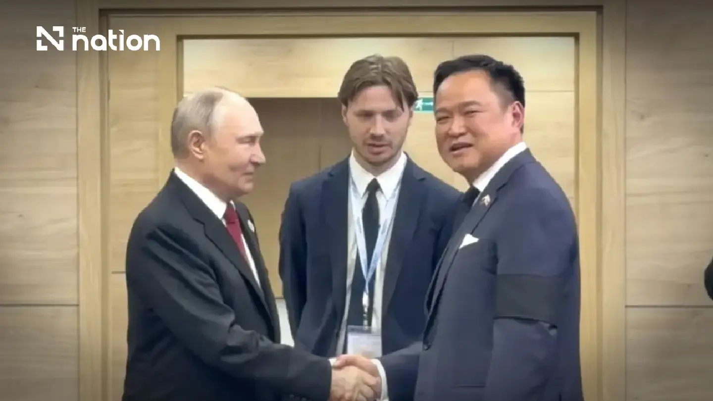 Thailand and Russia pledge closer cooperation after Anutin-Putin talks Thailand and Russia pledge closer cooperation after Anutin-Putin talks