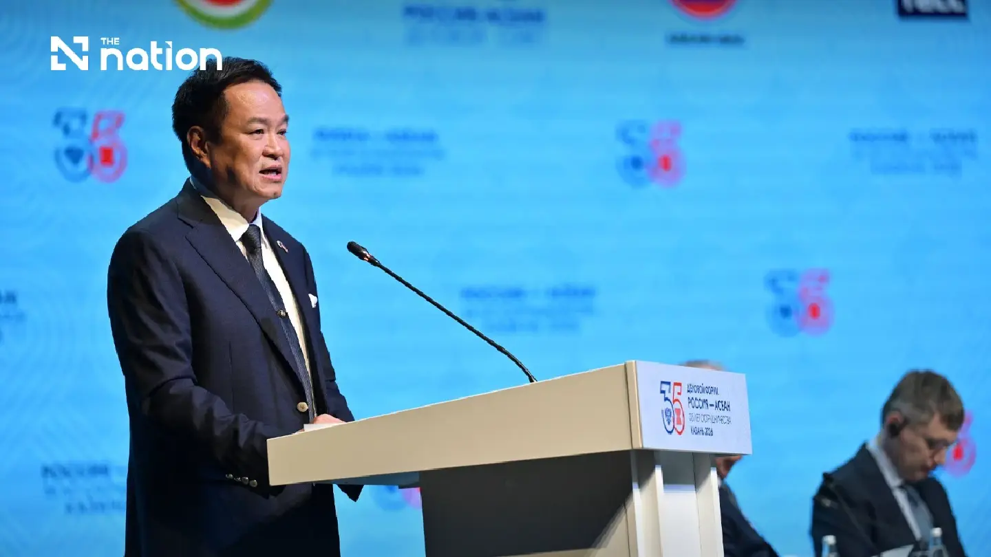 PM Anutin highlights EEC investment agenda at ASEAN-Russia forum
