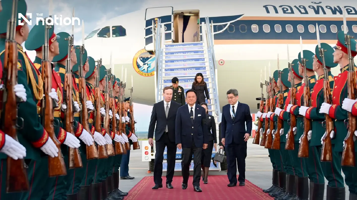 Anutin leads Thai delegation to Kazan for ASEAN-Russia summit and Putin talks Anutin leads Thai delegation to Kazan for ASEAN-Russia summit and Putin talks