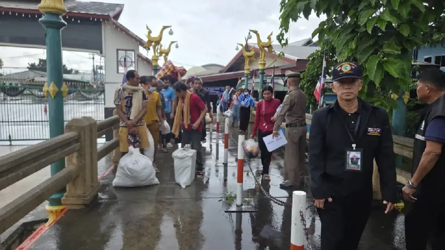 Navy repatriates 41 Cambodians as border controls remain tight