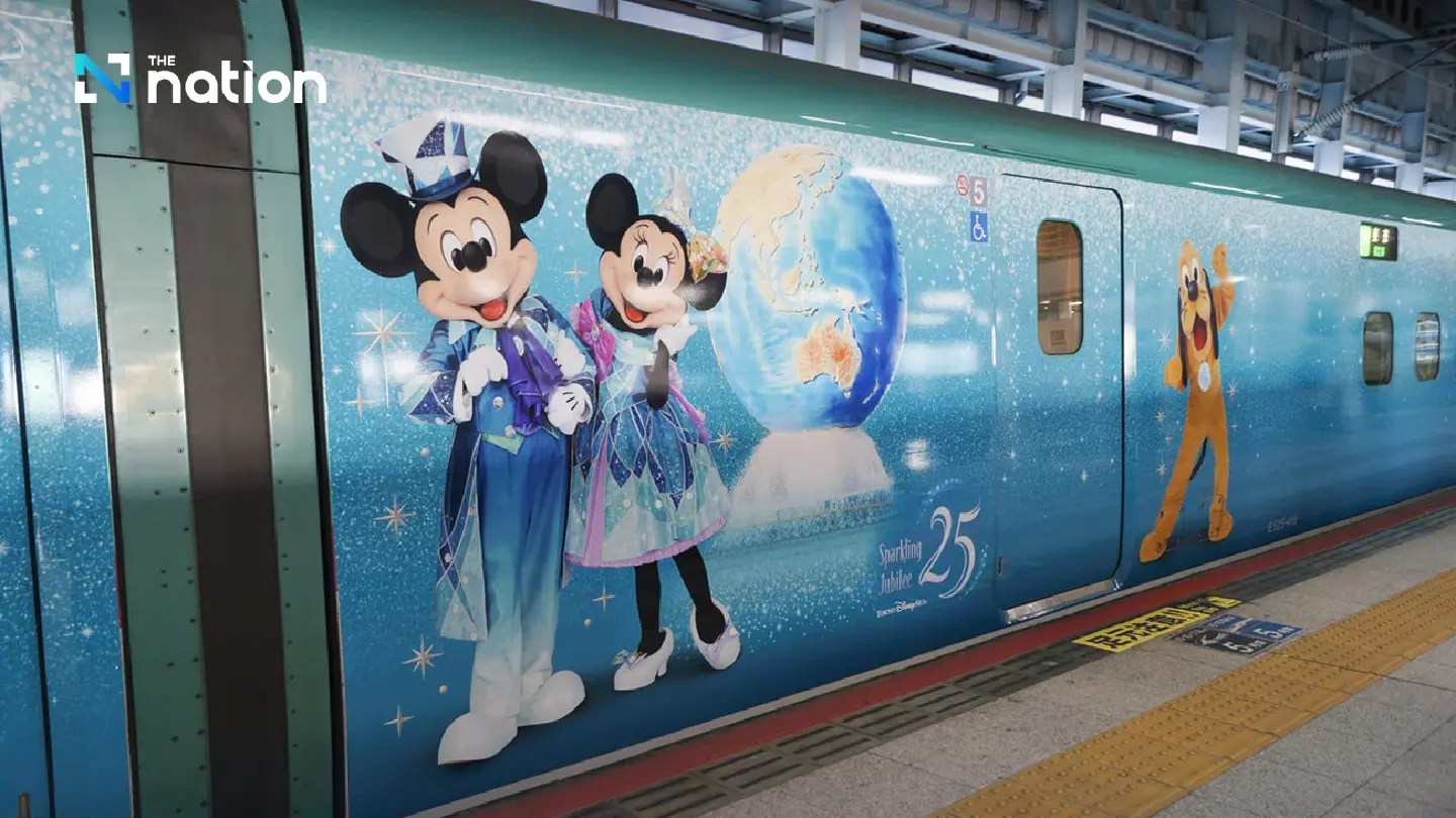 Japan launches custom Shinkansen for DisneySea anniversary