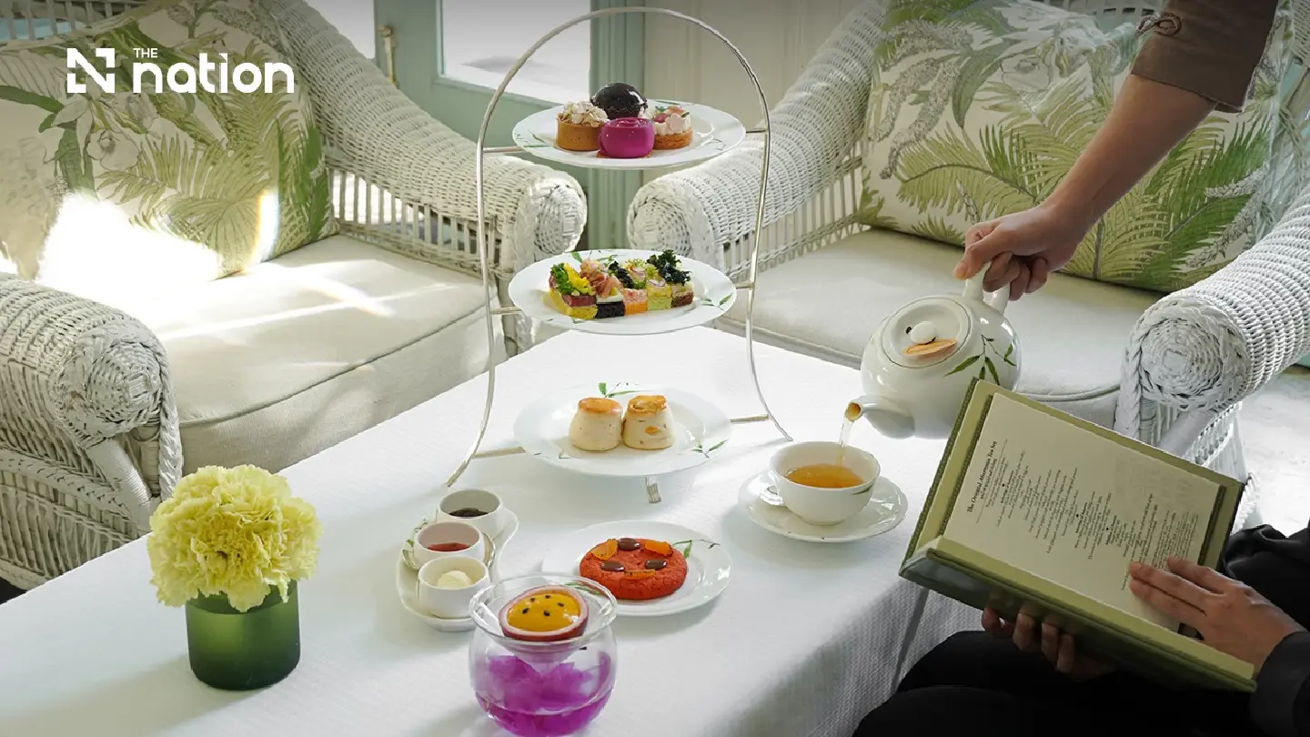 Summer Afternoon Tea at The Authors' Lounge