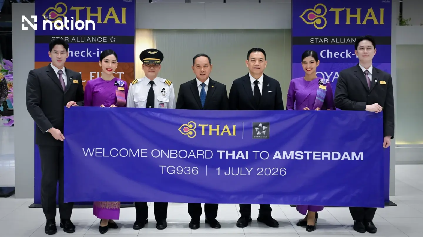 Thai Airways Returns to Amsterdam After 28-Year Hiatus with Daily Flights Thai Airways Returns to Amsterdam After 28-Year Hiatus with Daily Flights
