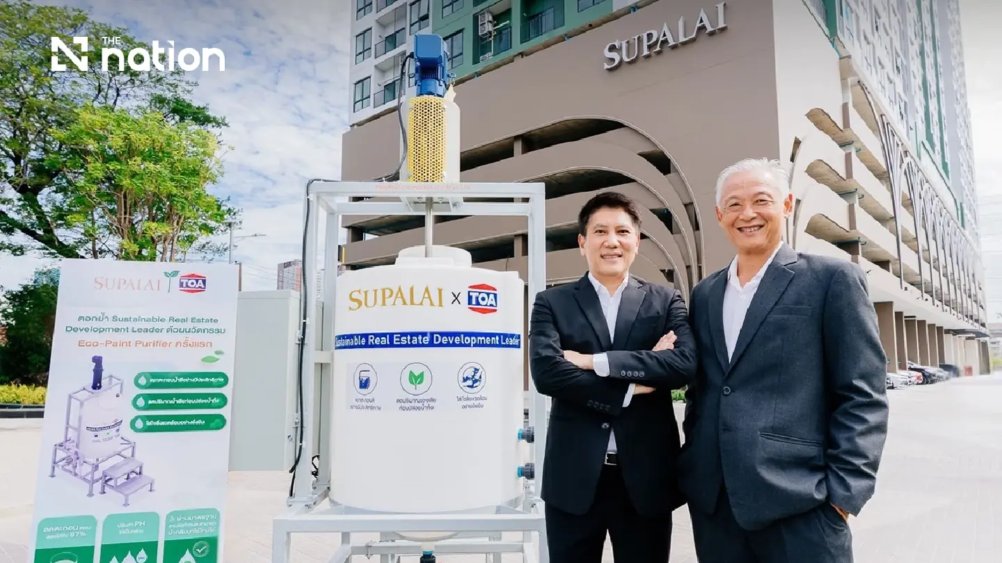 Supalai, TOA launch Thailand’s first Eco-Paint Purifier for greener construction