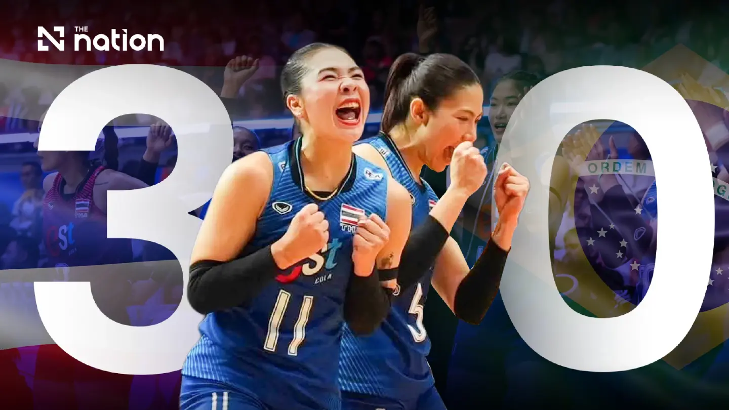 Thailand stun world No 2 Brazil with straight-set VNL win Thailand stun world No 2 Brazil with straight-set VNL win