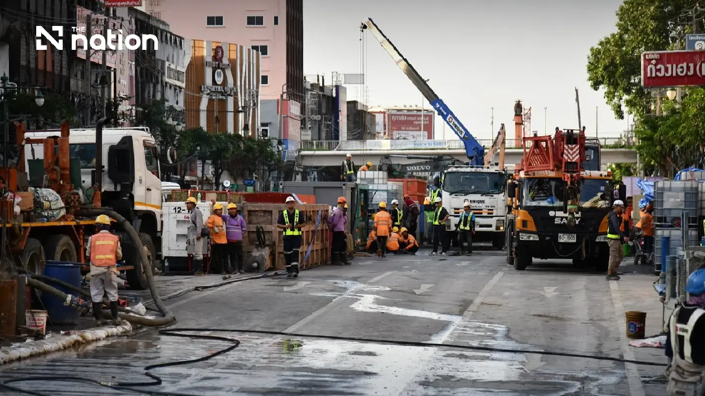 Purple Line tunnel water leak under control with no further subsidence Purple Line tunnel water leak under control with no further subsidence