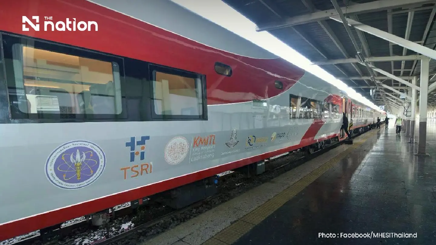 SRT receives first Thai-made luxury EV train for tourism routes SRT receives first Thai-made luxury EV train for tourism routes