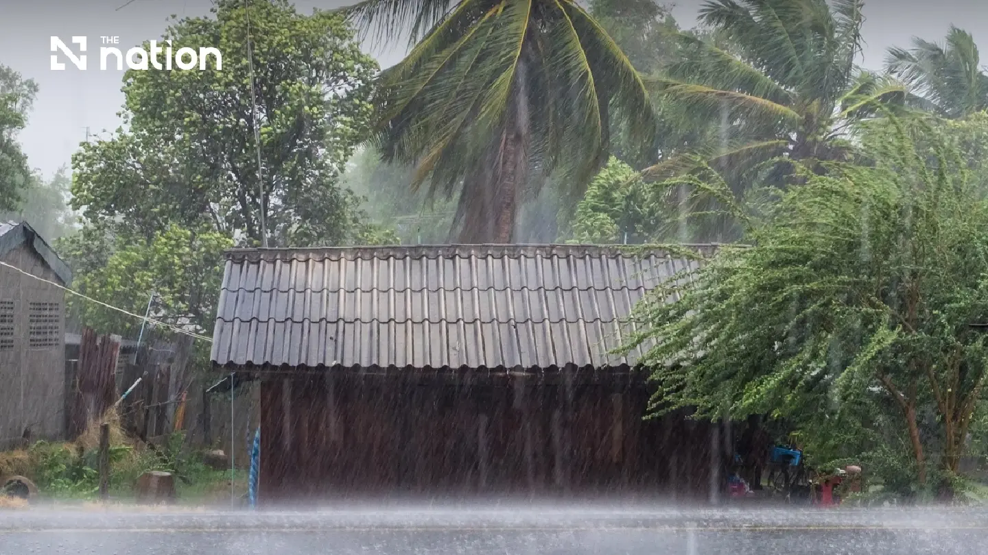 Nationwide rainfall declines while upper Thailand faces heavy rain Nationwide rainfall declines while upper Thailand faces heavy rain