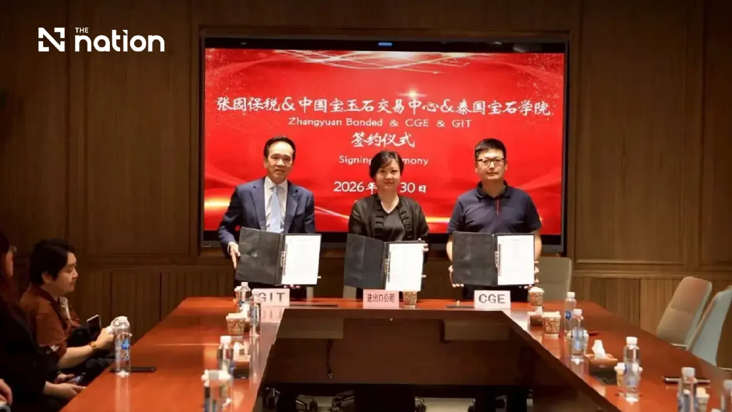 Thai Gem Body Inks Major Deals to Expand Market Access in China Thai Gem Body Inks Major Deals to Expand Market Access in China