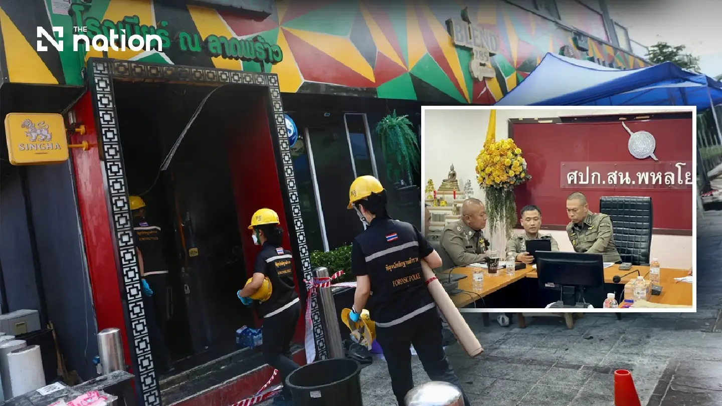Autopsies reveal Lat Phrao pub fire victims died from cyanide poisoning within four minutes