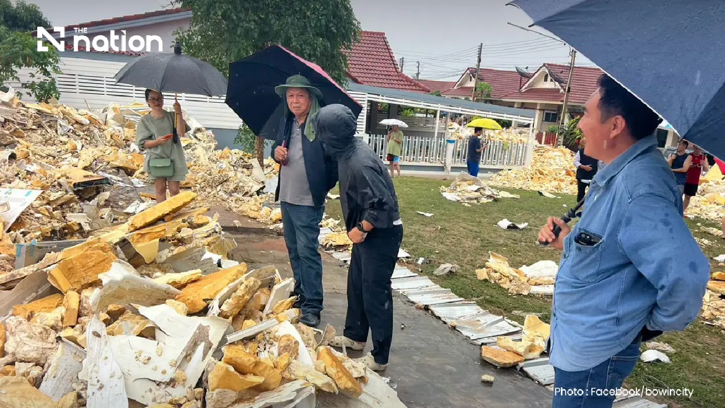 Industry Ministry probes Bo Win waste site after foam flood destroys village wall Industry Ministry probes Bo Win waste site after foam flood destroys village wall