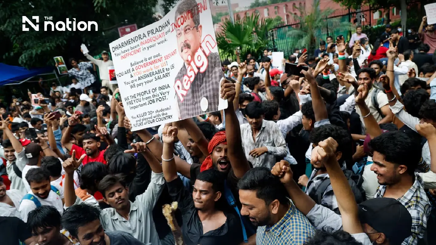 Indian youth protesters end rallies after education minister resigns Indian youth protesters end rallies after education minister resigns