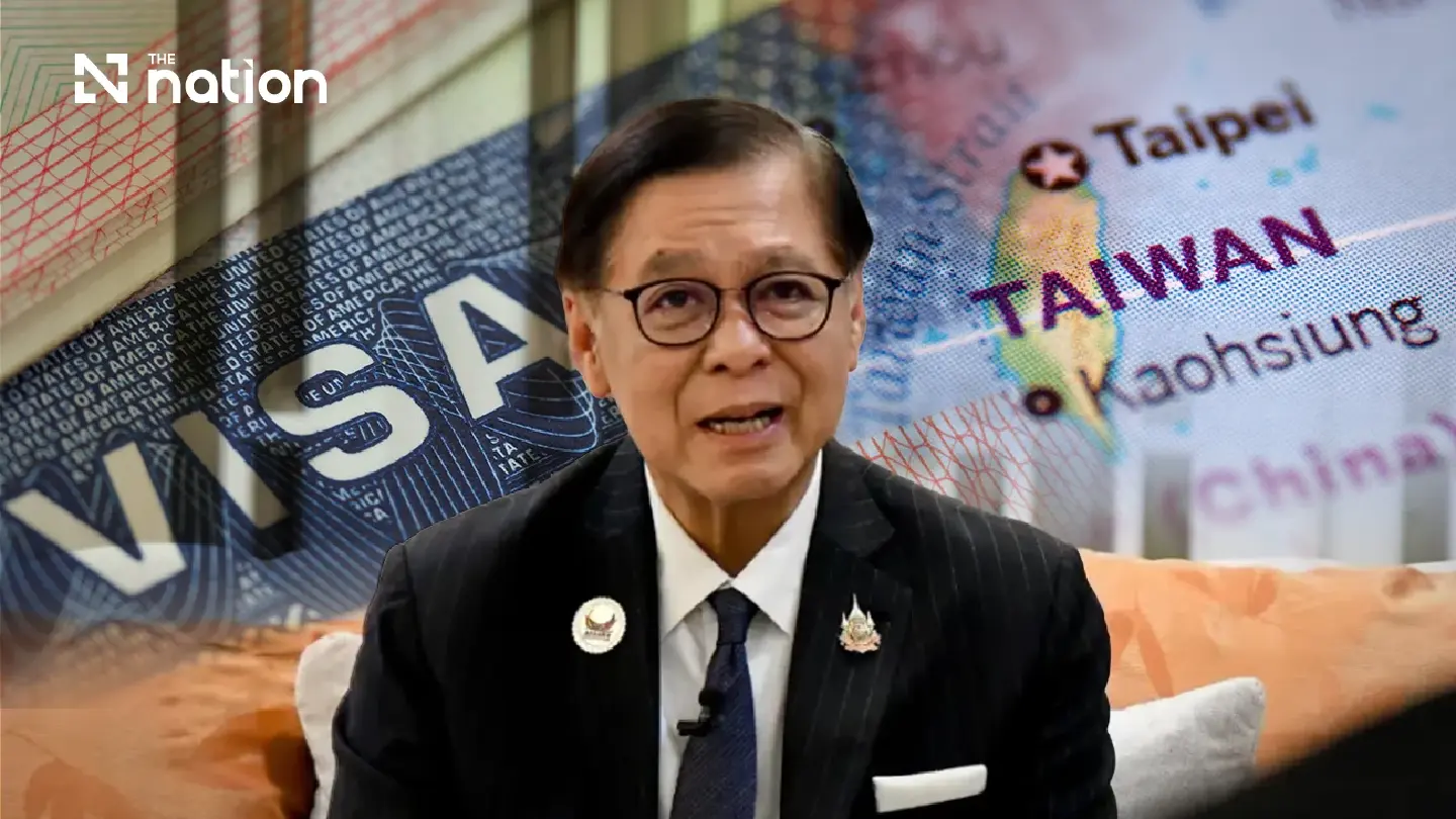 Taiwan has not mentioned changes to visa-free travel for Thai tourists Taiwan has not mentioned changes to visa-free travel for Thai tourists