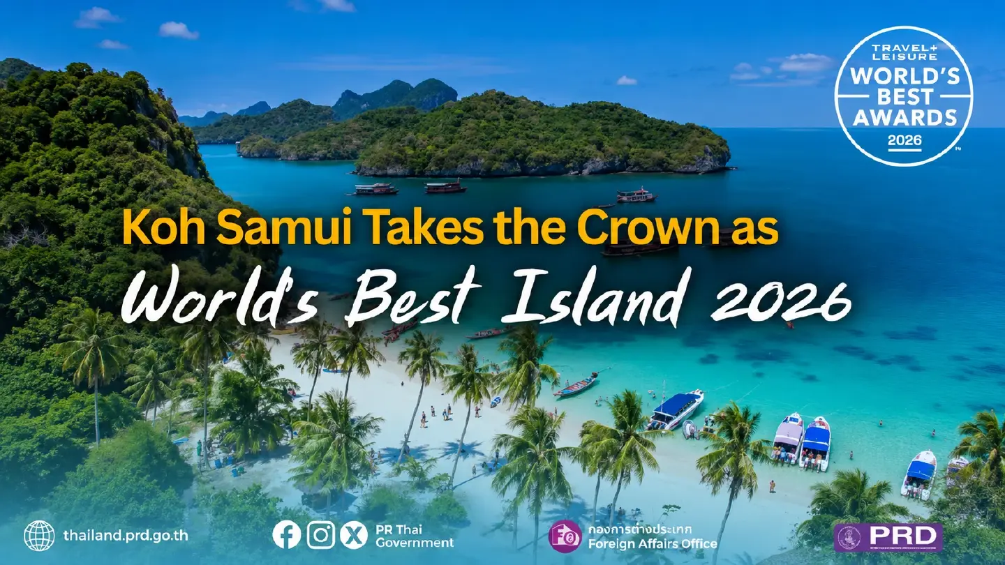 Koh Samui named world’s best island for 2026 Koh Samui named world’s best island for 2026