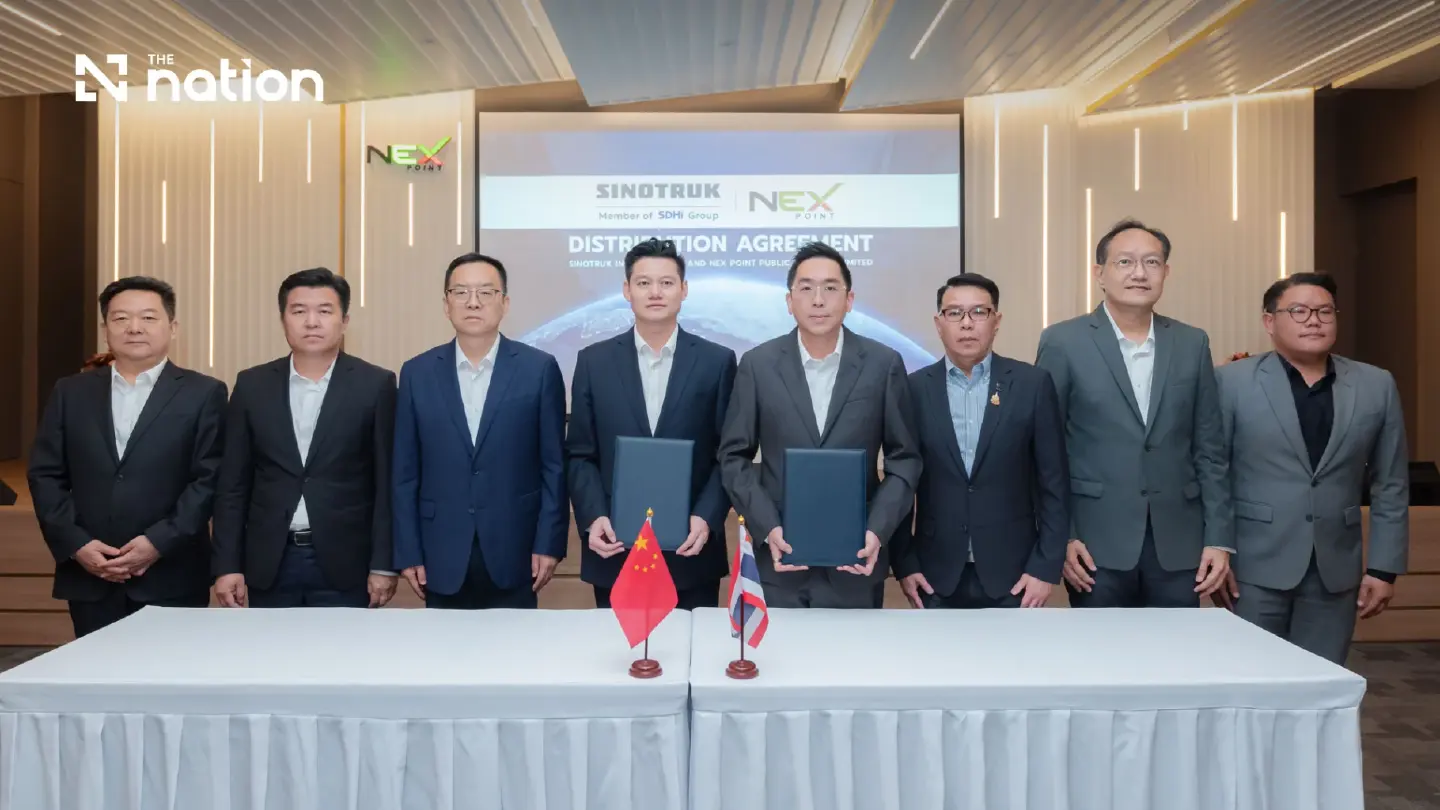 SINOTRUK, a Global Heavy-Duty Electric Truck Giant, Appoints NEX as Exclusive Distributor in Thailand SINOTRUK, a Global Heavy-Duty Electric Truck Giant, Appoints NEX as Exclusive Distributor in Thailand