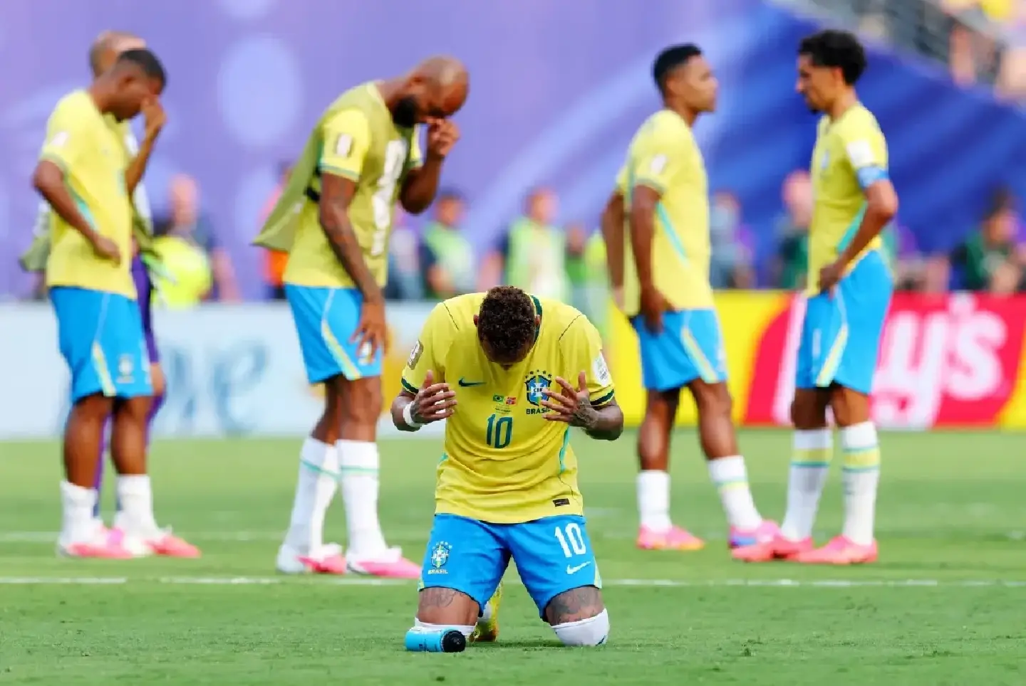 Haaland double sends Brazil crashing out of World Cup Haaland double sends Brazil crashing out of World Cup