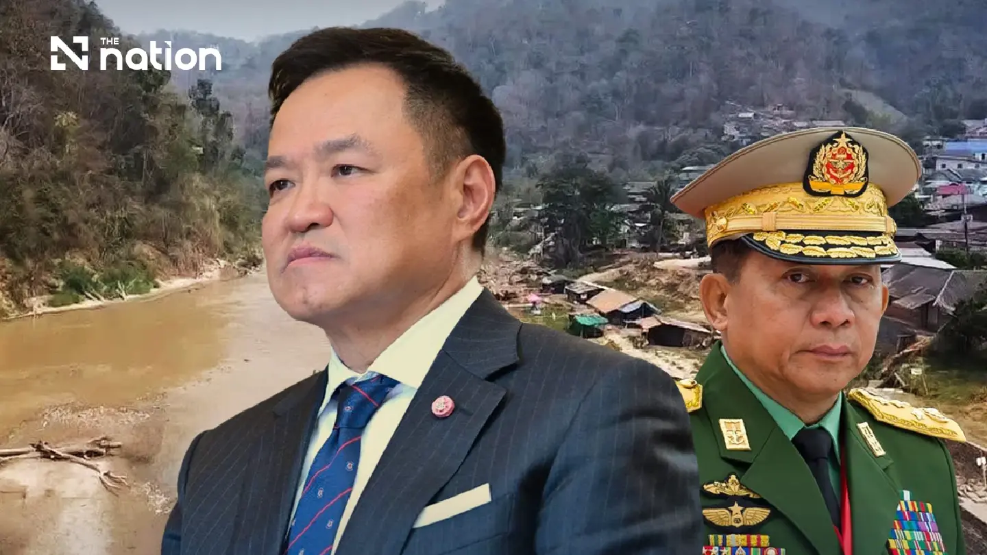 Anutin to raise Kok River pollution in talks with Myanmar president Anutin to raise Kok River pollution in talks with Myanmar president