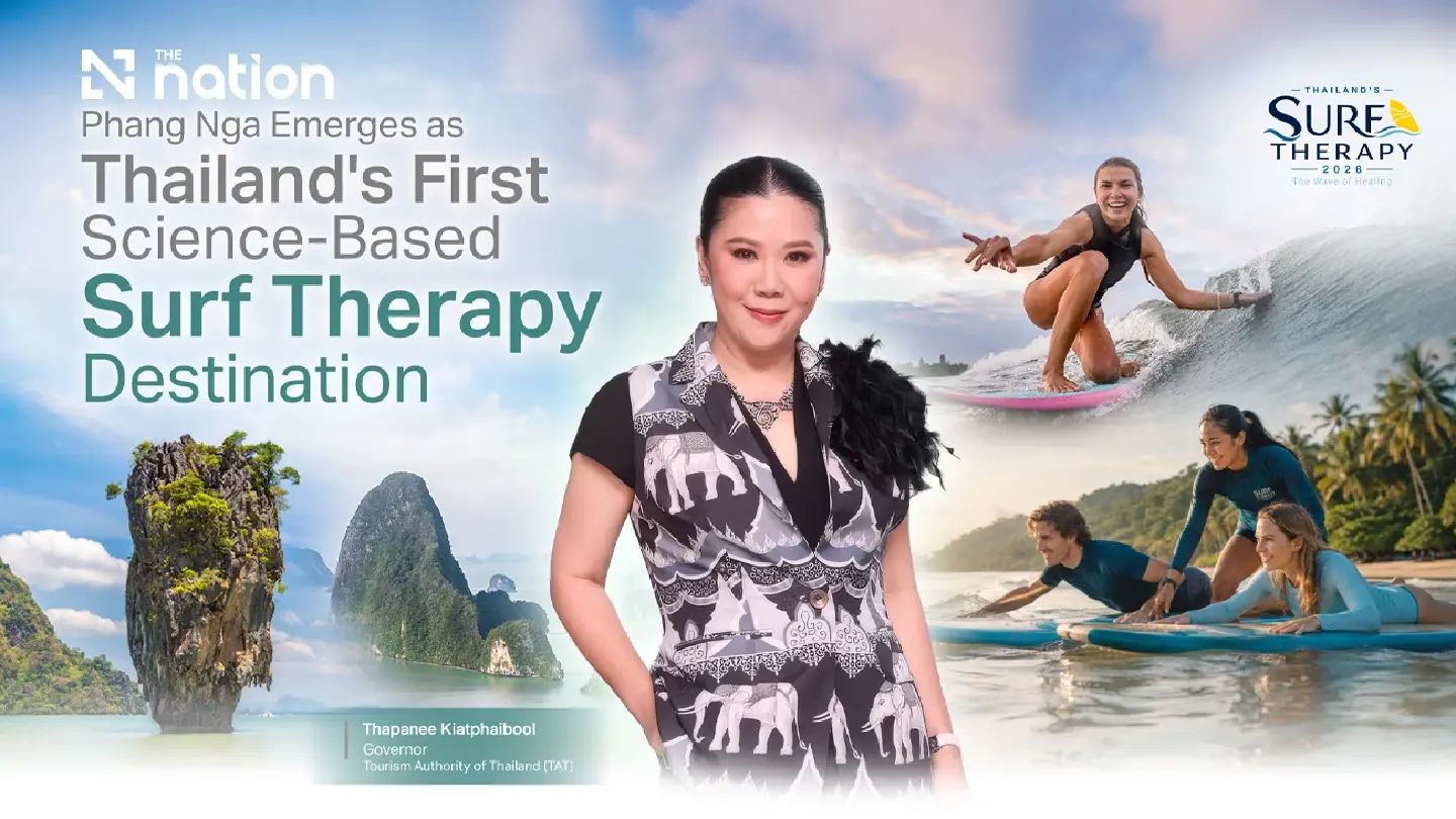 Phang Nga Emerges as Thailand's First Science-Based Surf Therapy Destination