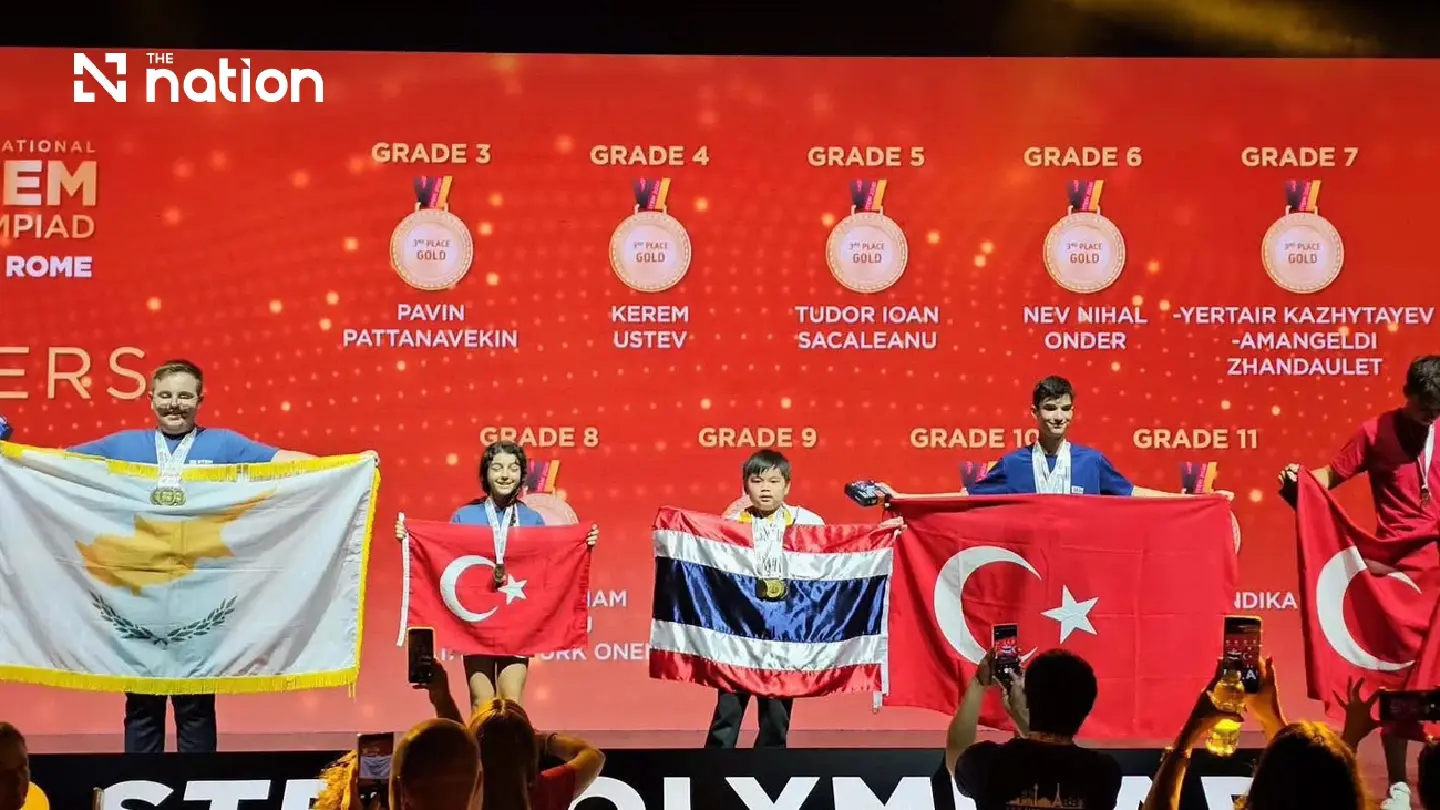 Thai pupil tops global coding contest in Rome Thai pupil tops global coding contest in Rome