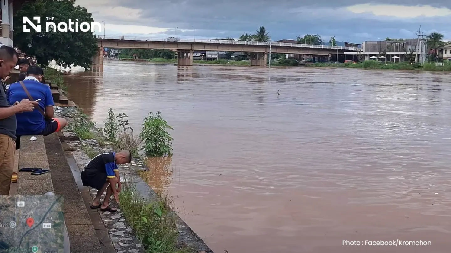 Chiang Mai and Nan step up flood watch as rivers rise