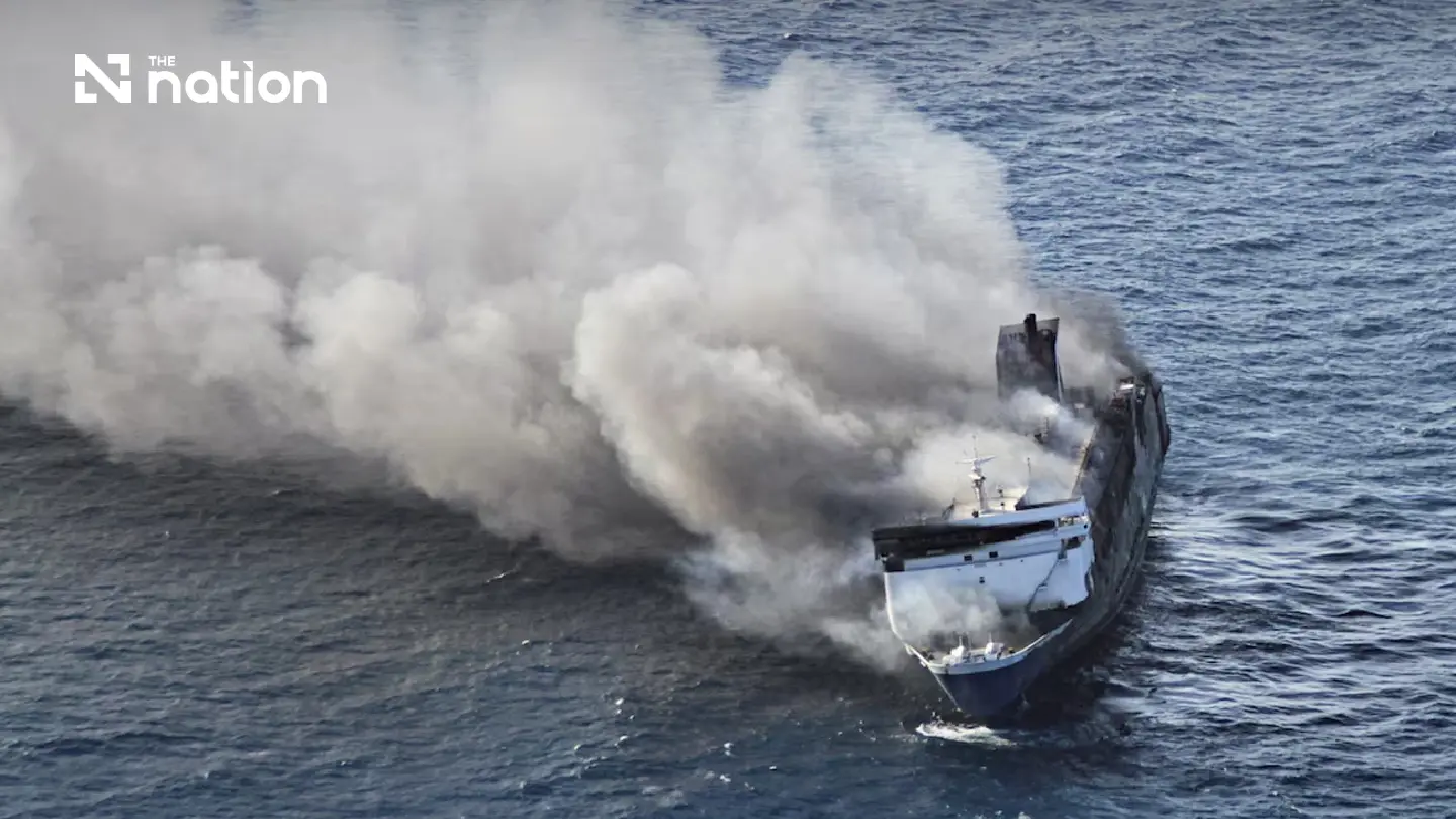Indonesian ferry fire leaves five dead and 41 missing off Madura