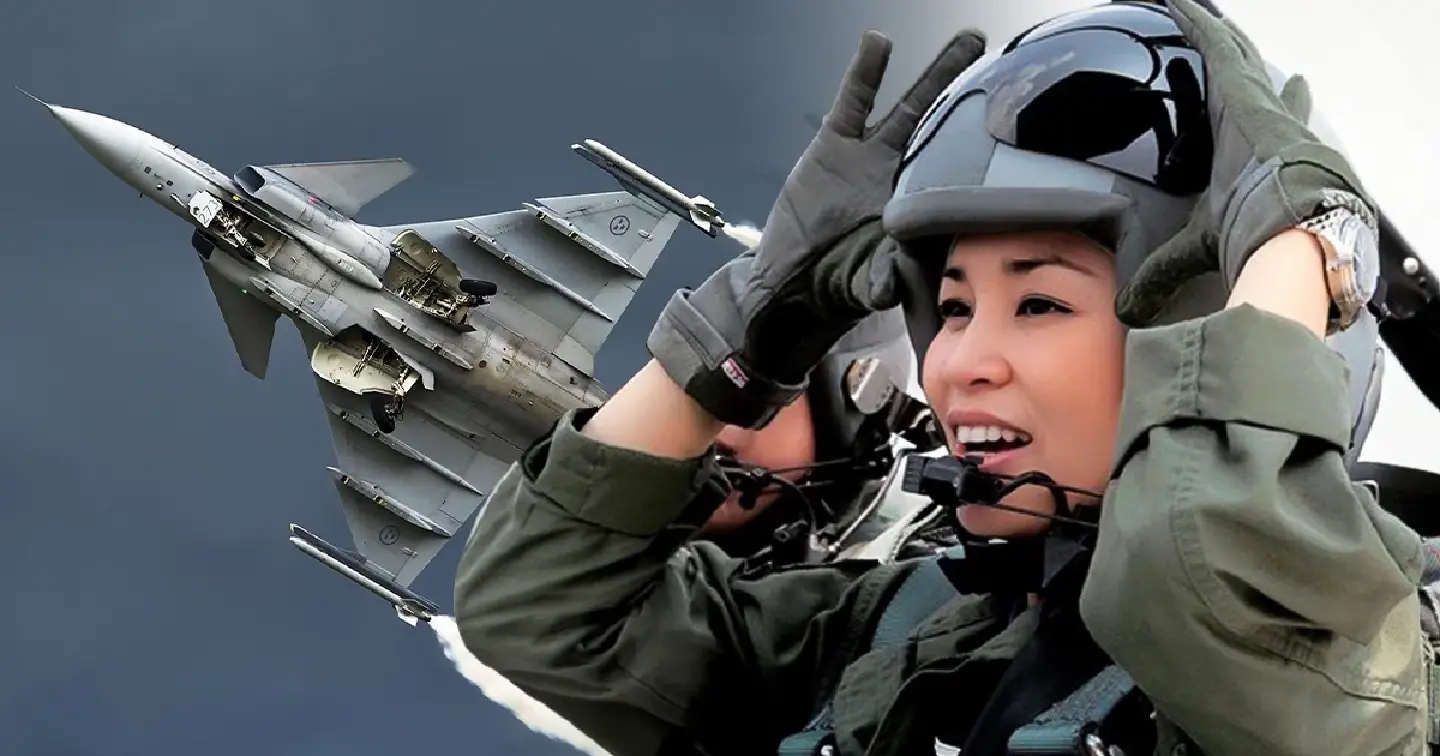 Queen Suthida undertakes advanced Gripen training at Wing 7 Queen Suthida undertakes advanced Gripen training at Wing 7