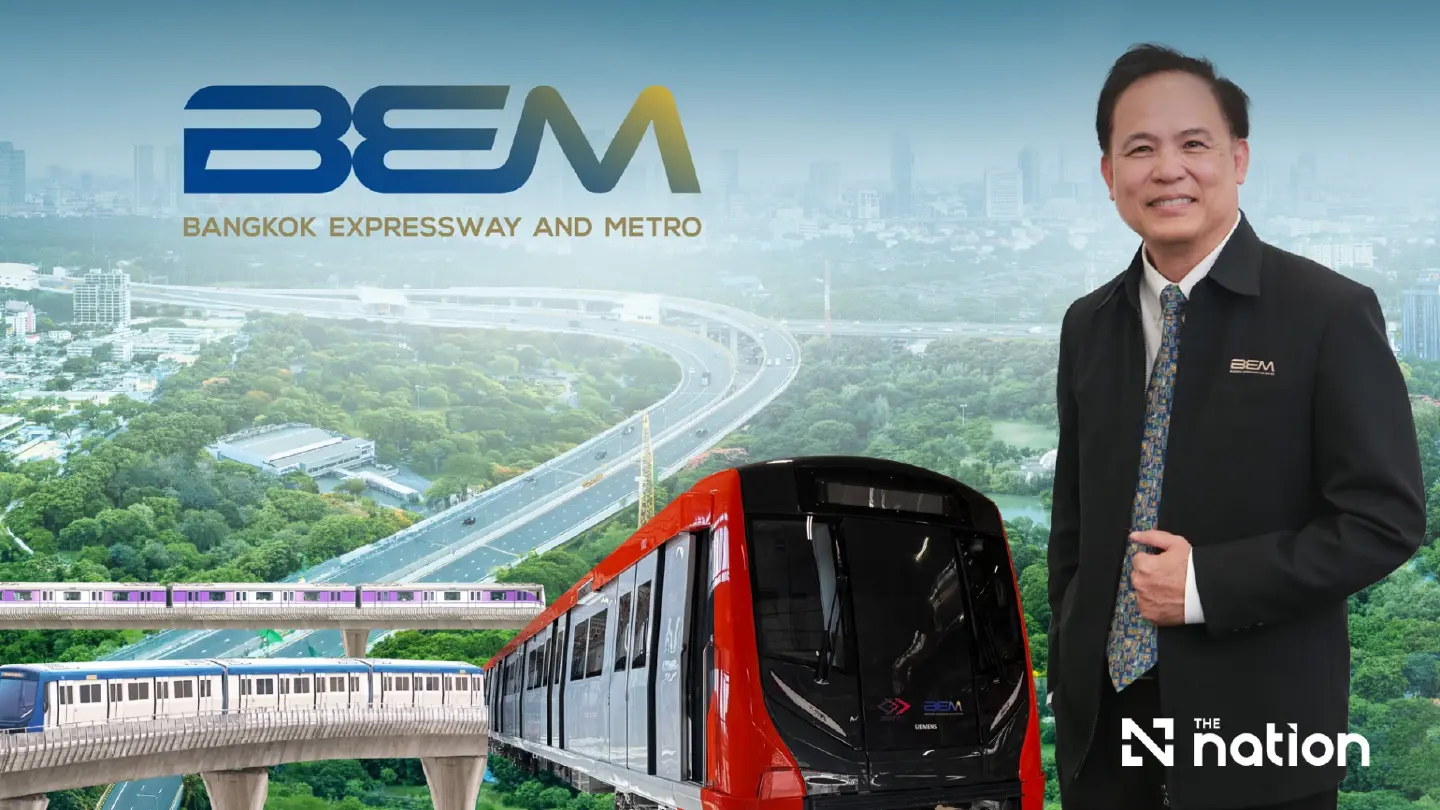 BEM posts record Q2 net profit of 1.012 billion baht, first Orange Line train set due in Thailand in late November