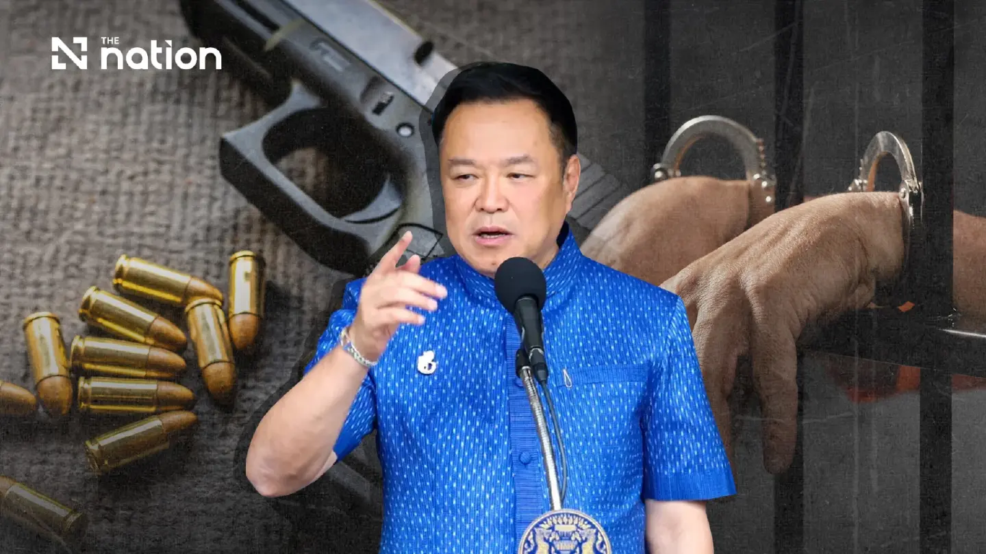 PM Anutin orders new firearms bill and freeze on three gun licence types PM Anutin orders new firearms bill and freeze on three gun licence types
