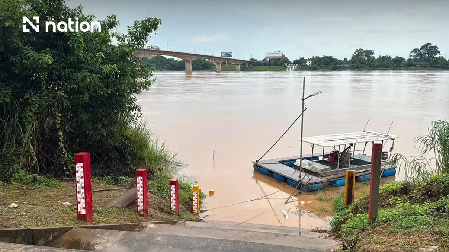 Mekong rises 95cm at Nong Khai as heavy rain persists Mekong rises 95cm at Nong Khai as heavy rain persists