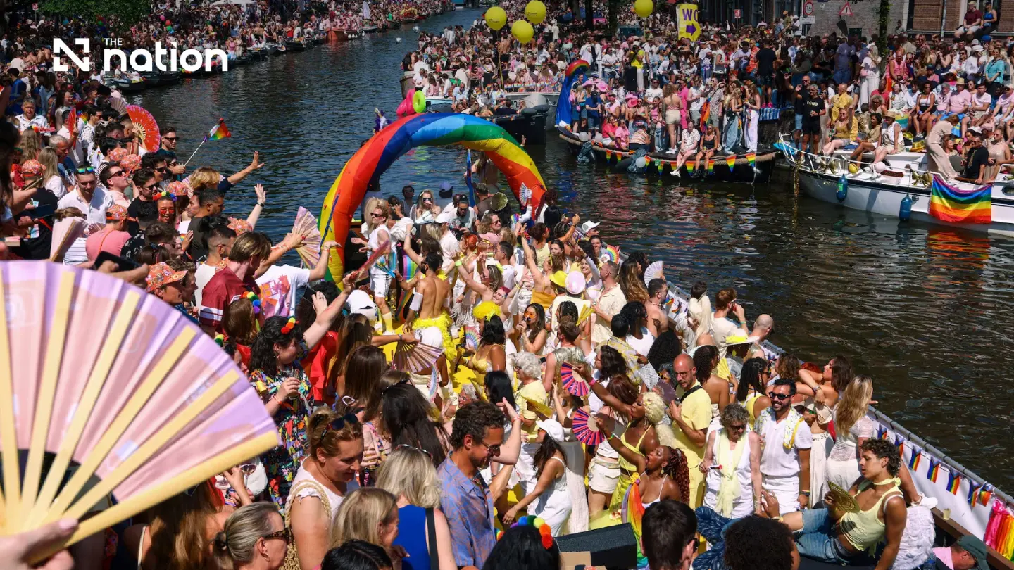 Amsterdam hosts WorldPride canal parade with focus on equal rights Amsterdam hosts WorldPride canal parade with focus on equal rights