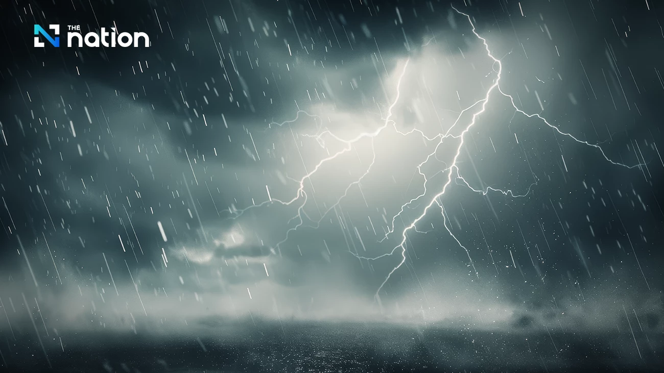 Upper Thailand under widespread rain warning from monsoon trough